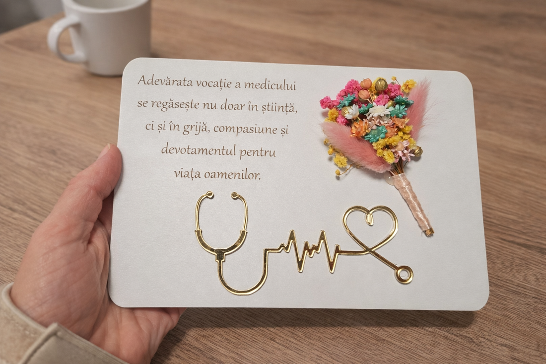 Plachetă decorativă Medic - casă & stil de viață - decorațiuni de casă - decorațiuni de pereți - placă decorativă - Artynos.ro