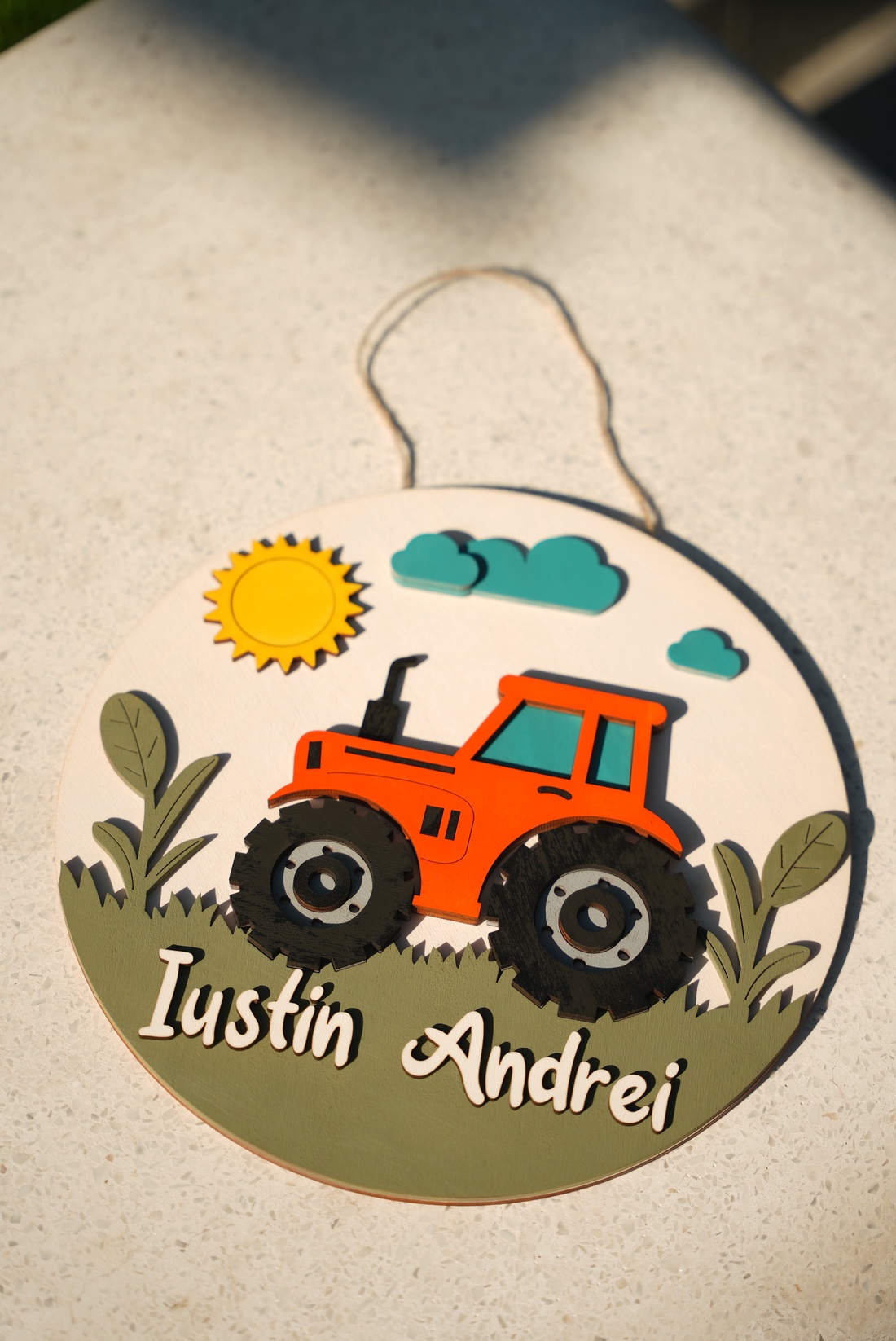 Plachetă decorativă cu nume -  - Artynos.ro