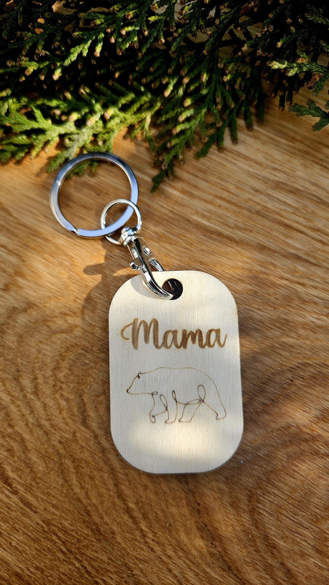 Breloc Mama Bear - genți și portofele - accesorii genți - breloc - Artynos.ro