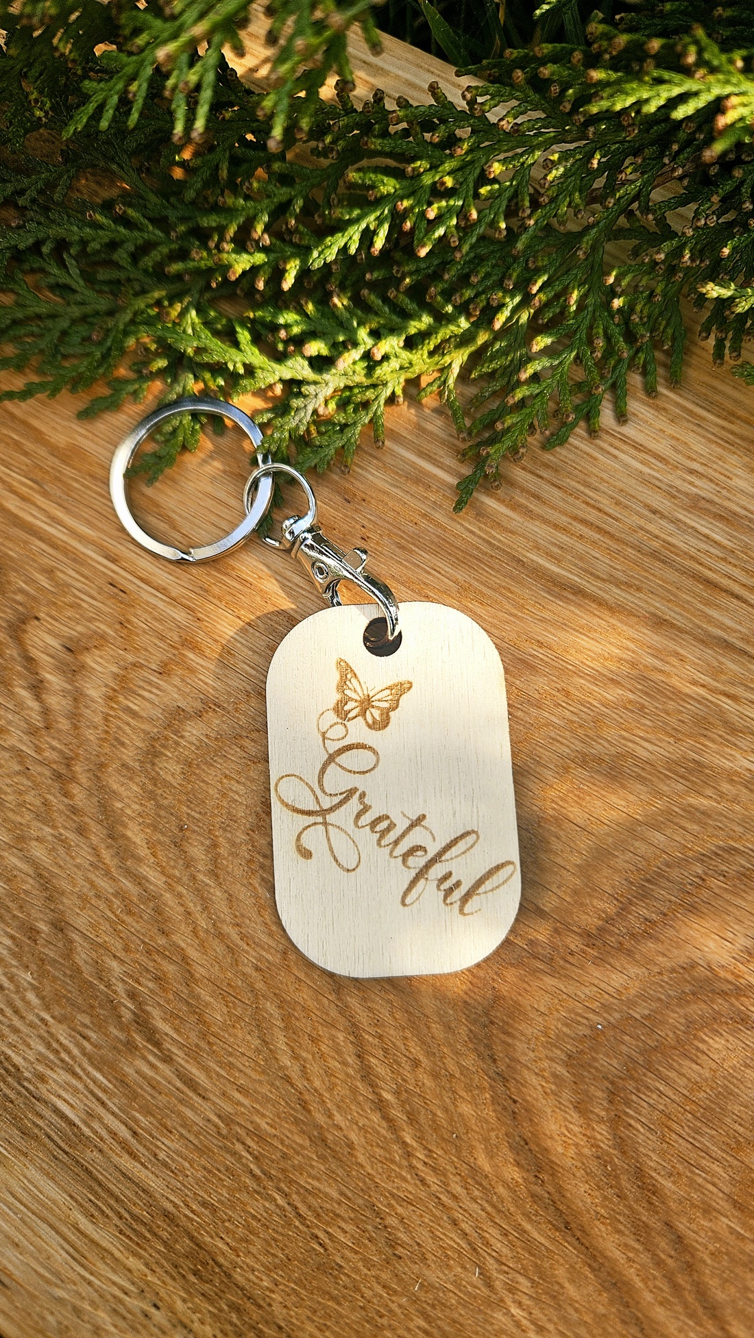 Breloc Grateful - genți și portofele - accesorii genți - breloc - Artynos.ro