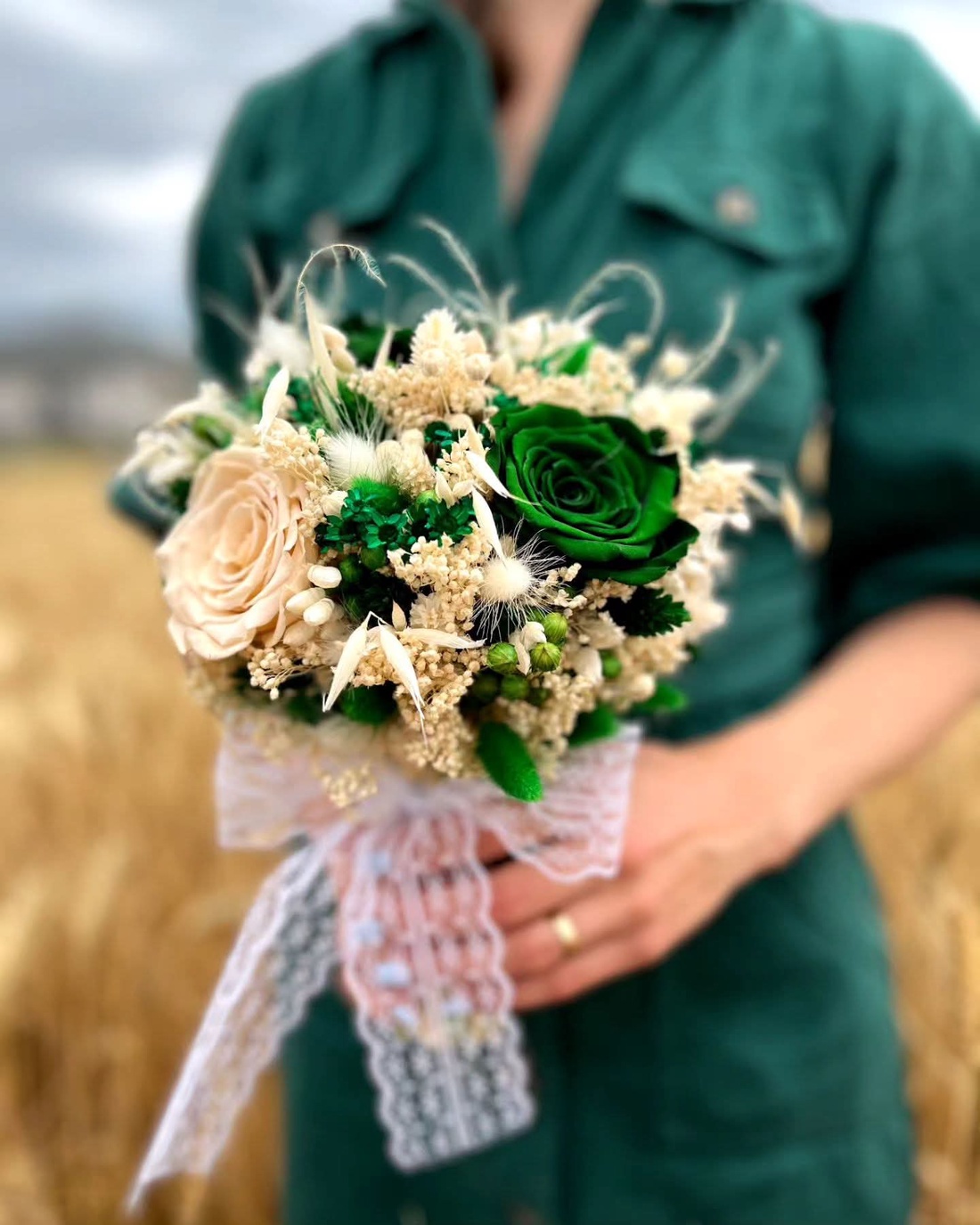Buchet de mireasă  - accesorii nuntă - buchet mireasă  - Artynos.ro