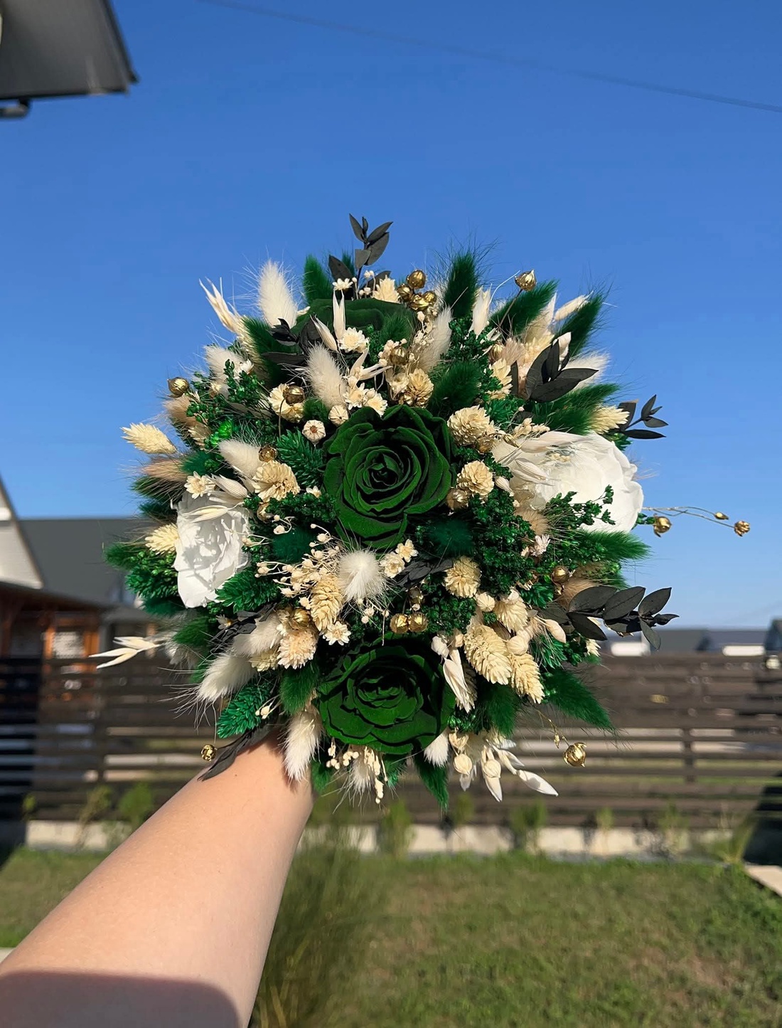 Buchet de mireasă  - accesorii nuntă - buchet mireasă  - Artynos.ro