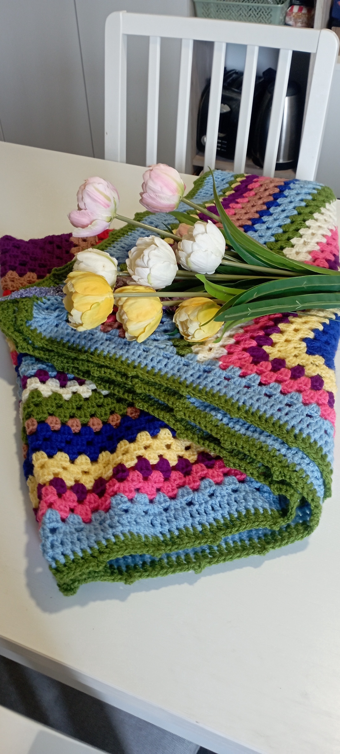 Pătură colorată  - casă & stil de viață - textile de casă - pături - Artynos.ro