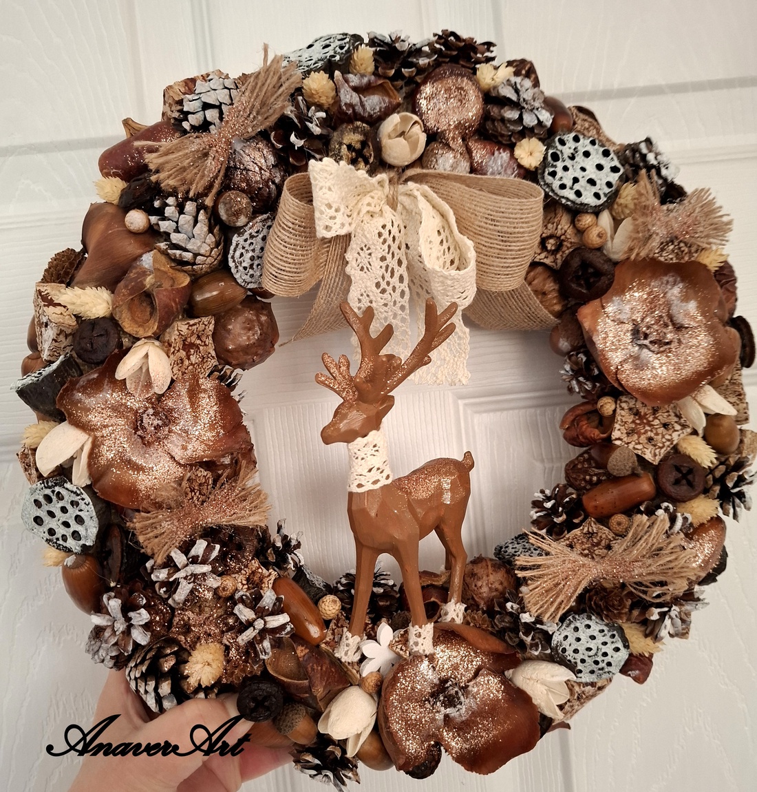 Coronita de Craciun - crăciun - decorațiuni de crăciun de casă - decorațiuni pentru ușă de crăciun - Artynos.ro Coronita de Craciun - crăciun - decorațiuni de crăciun de casă - decorațiuni pentru ușă de crăciun - Artynos.ro