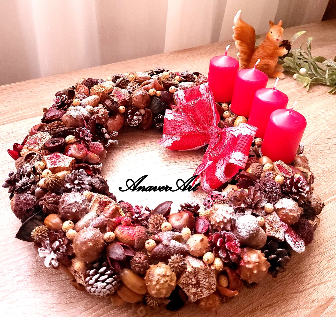 Aranjament de Craciun cu lumanari Coronita de Advent - crăciun - decorațiuni de crăciun de casă - decor pentru masă de crăciun - Artynos.ro Aranjament de Craciun cu lumanari Coronita de Advent - crăciun - decorațiuni de crăciun de casă - decor pentru masă de crăciun - Artynos.ro