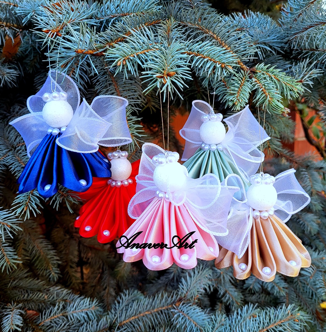 Ingerasi pentru bradul de Craciun Ornamente de Craciun - crăciun - decorațiuni de crăciun de casă - figurine pentru pomul de crăciun - Artynos.ro