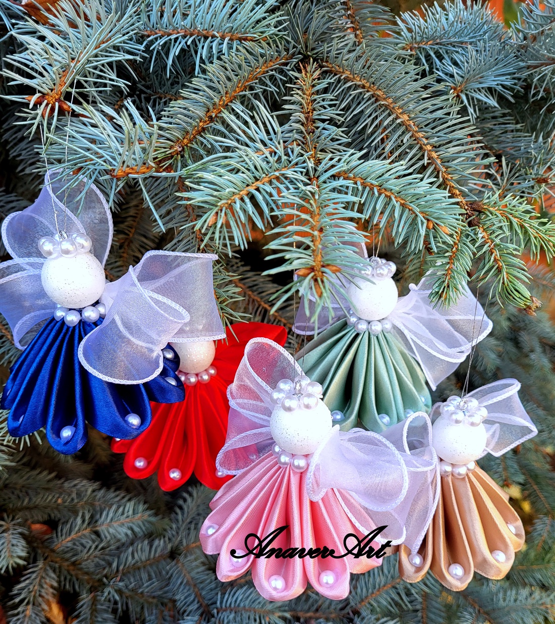 Ingerasi pentru bradul de Craciun Ornamente de Craciun - crăciun - decorațiuni de crăciun de casă - figurine pentru pomul de crăciun - Artynos.ro