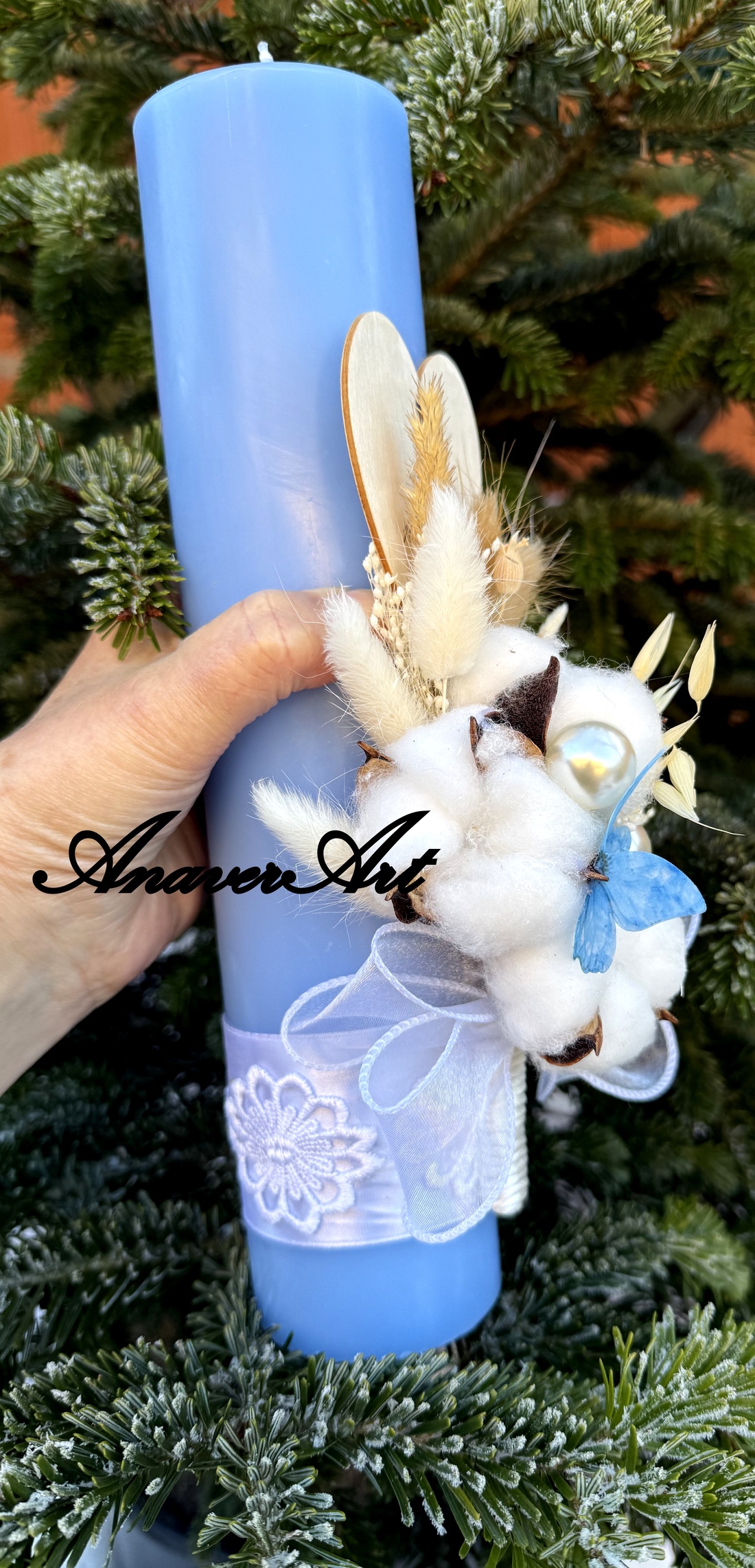 Lumanare botez pentru baietel - jucării și echipamente pentru copii - daruri de botez - Artynos.ro