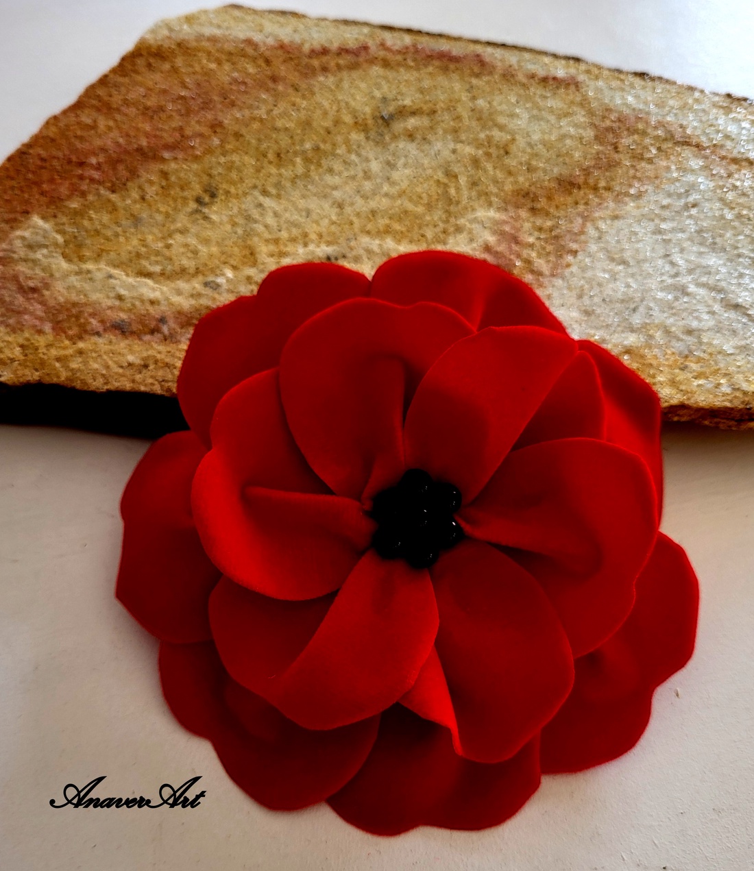 Brose catifea - bijuterii - broșe - Artynos.ro