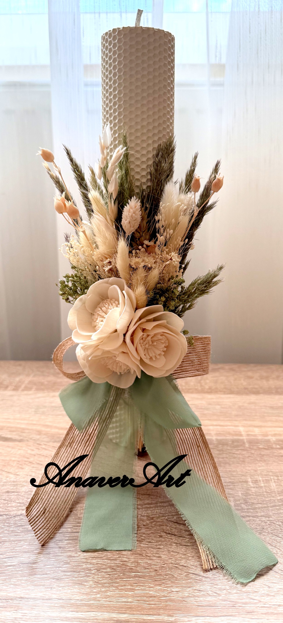 Lumanare de nunta/botez - accesorii nuntă - materiale decor pentru nuntă - lumânări de nuntă și suport lumânări - Artynos.ro