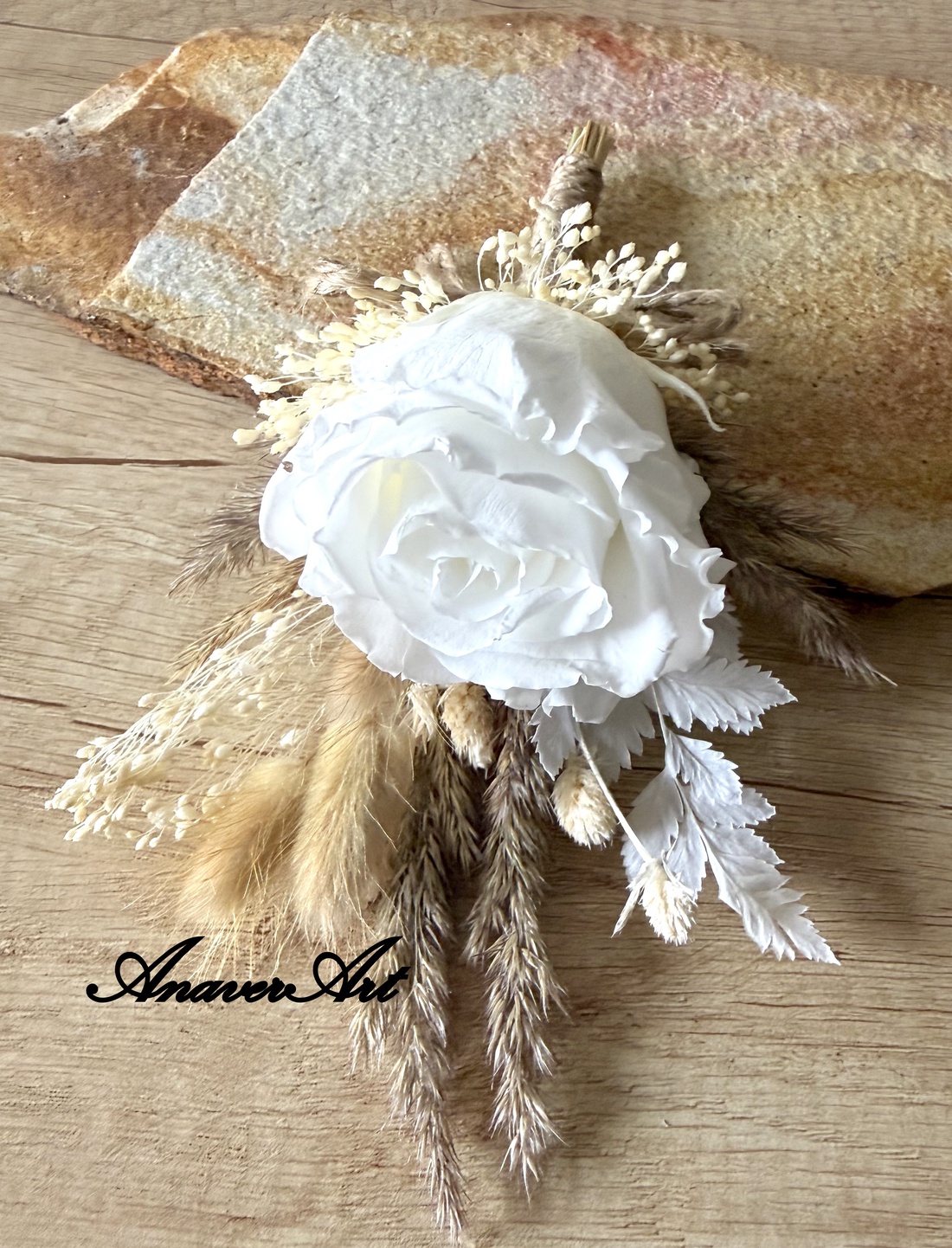 Cocarda Mire /Nas Flori de pus in piept nunta - accesorii nuntă - materiale decor pentru nuntă - decorațiuni nuntă - Artynos.ro