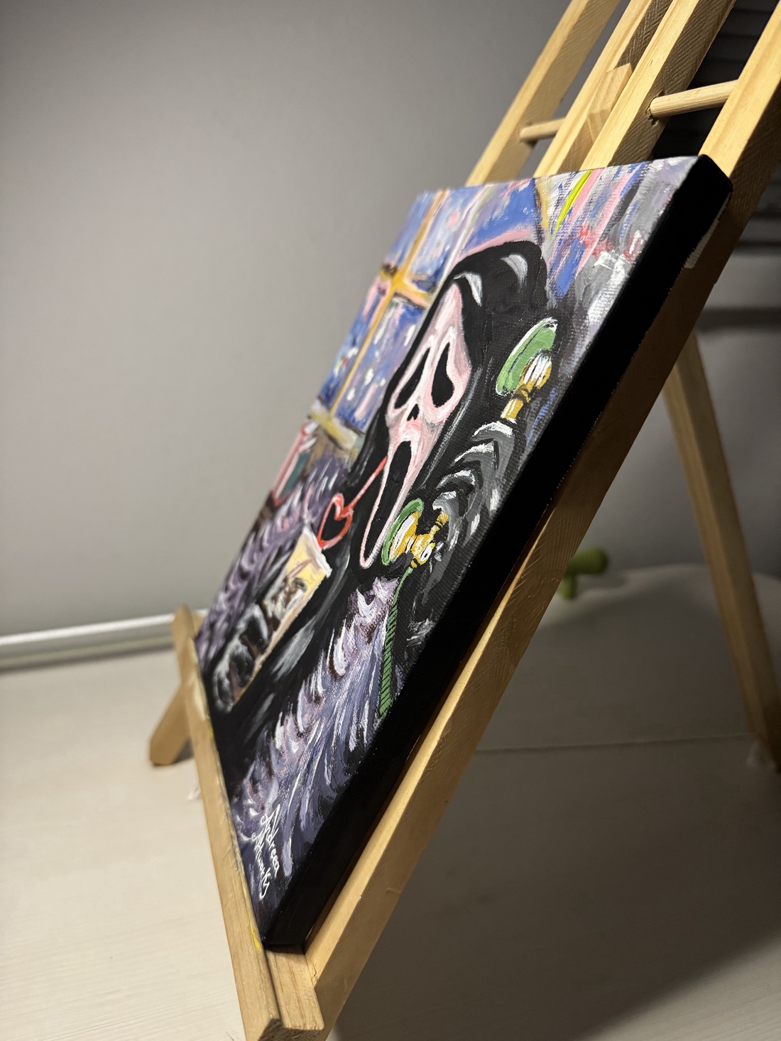 Tablou canvas Scream - casă & stil de viață - decorațiuni de casă - picturi murale - tablouri/picturi pe pânză - Artynos.ro