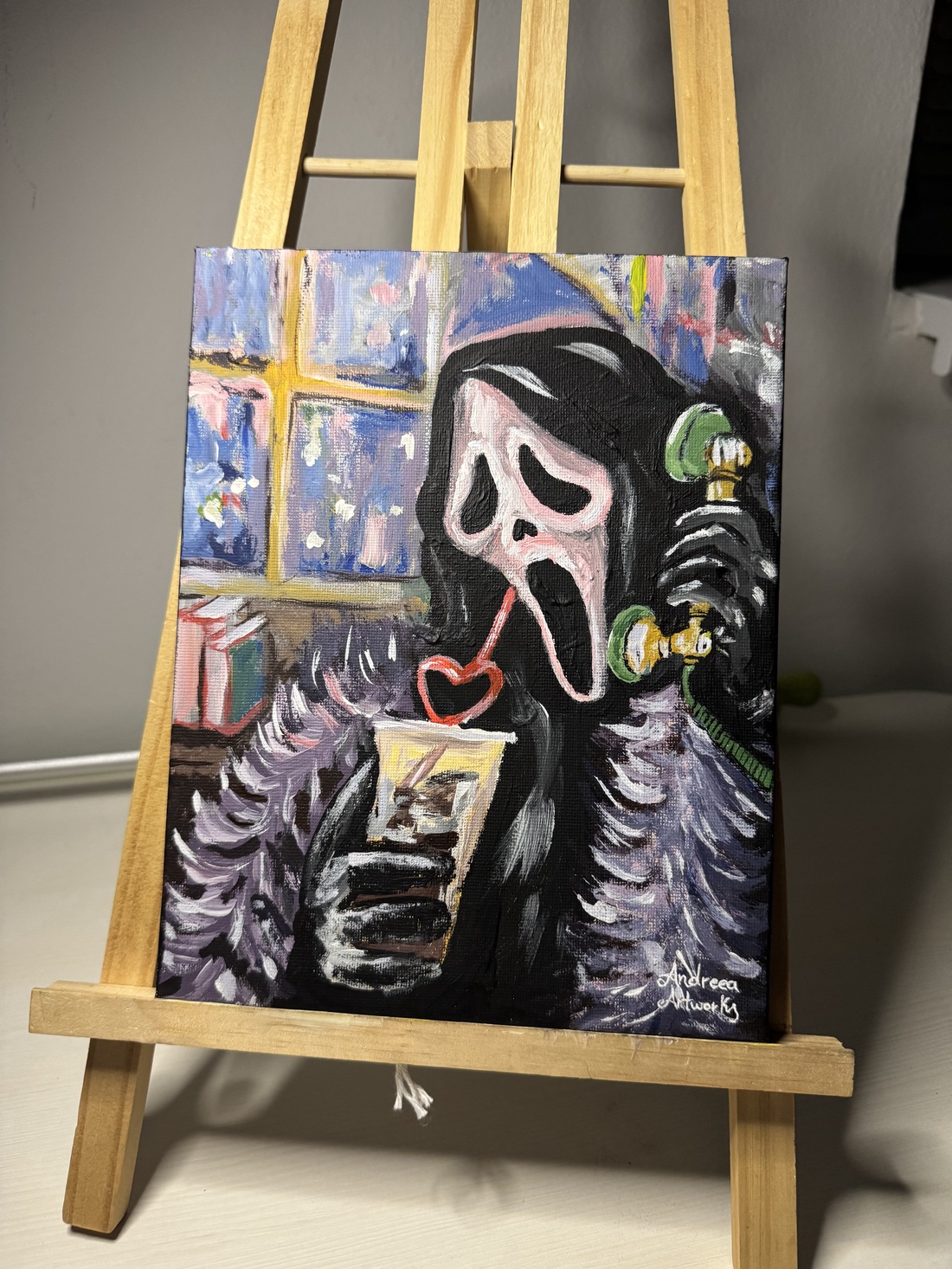 Tablou canvas Scream - casă & stil de viață - decorațiuni de casă - picturi murale - tablouri/picturi pe pânză - Artynos.ro