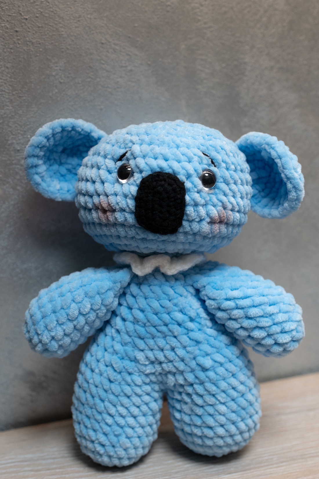 Urs Koala croșetat personalizabil - jucării și echipamente pentru copii - plușuri - păpușă croșetată, păpușă de pluș - Artynos.ro