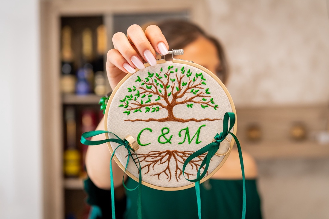 Suport verighete  - accesorii nuntă - accesorii de nuntă - suport verighete și perne pentru inele - Artynos.ro