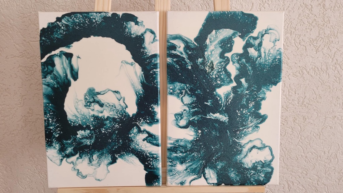 Metamorfoză - arte vizuale și accesorii  - picturi - pictură acrilică - Artynos.ro