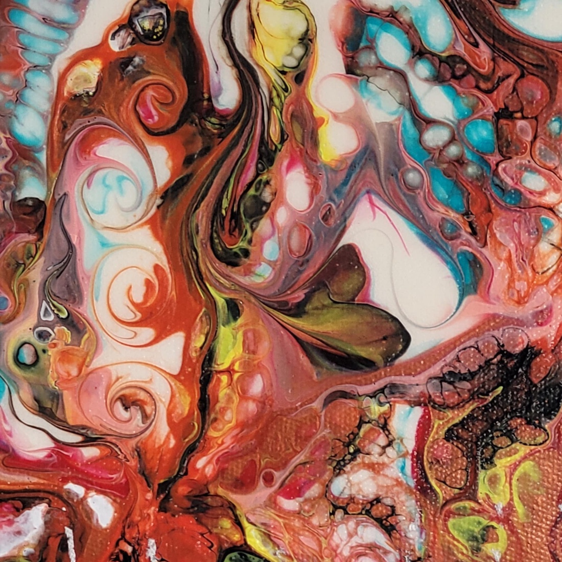 Marble garden - arte vizuale și accesorii  - picturi - pictură acrilică - Artynos.ro