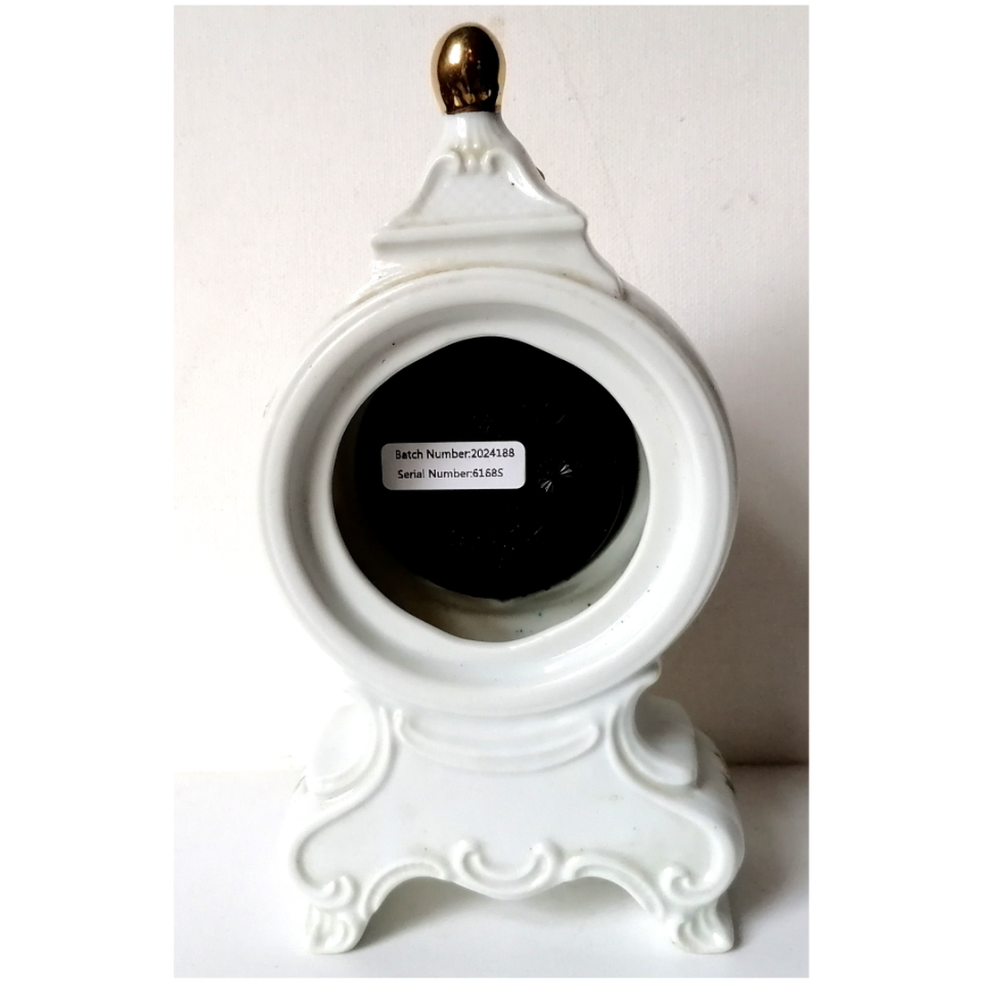 Ceas de masă vintage din porțelan, frumos - casă & stil de viață - decorațiuni de casă - decorațiuni de pereți - ceasuri de perete - Artynos.ro