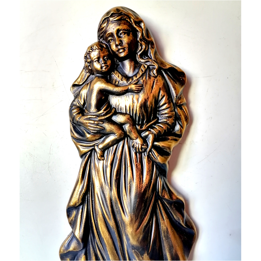 Maria și pruncul Iisus, basorelief - casă & stil de viață - accesorii religioase - cruce - Artynos.ro