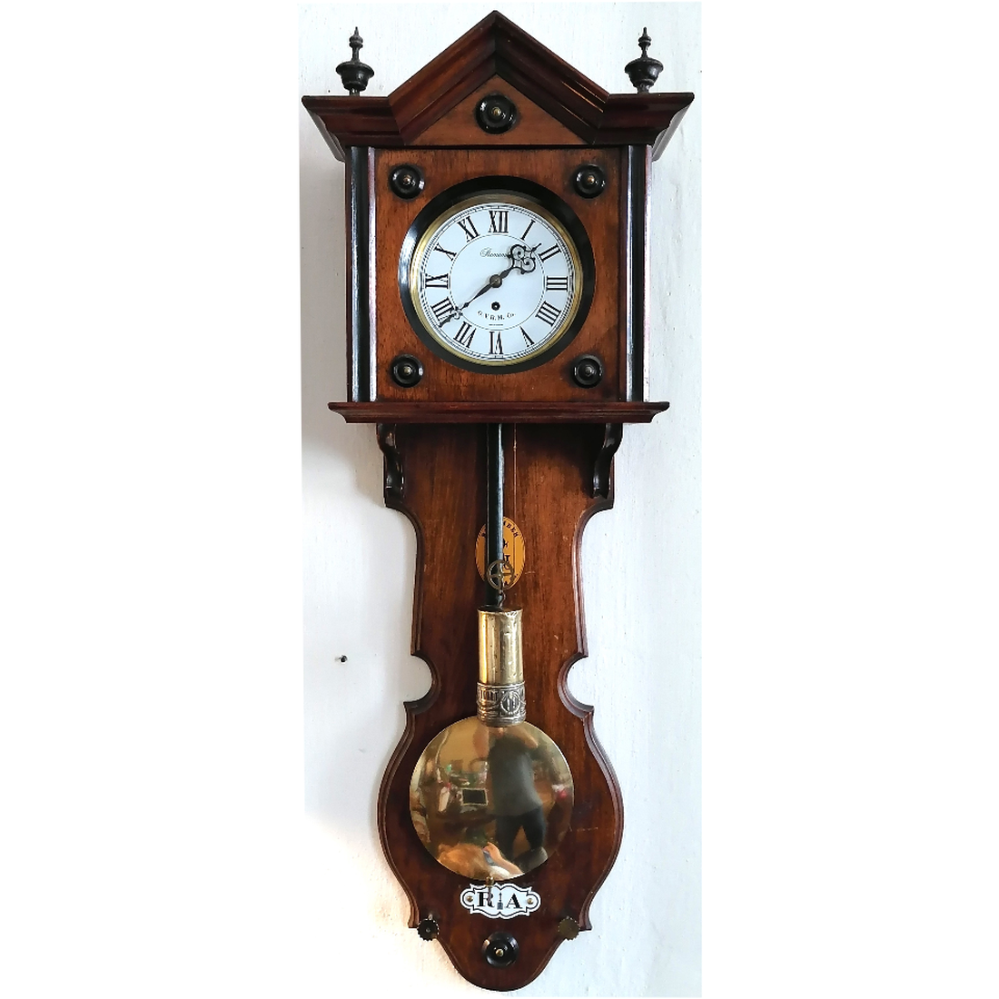 Ceas de perete antic vienez Remember din 1885 - casă & stil de viață - decorațiuni de casă - decorațiuni de pereți - ceasuri de perete - Artynos.ro