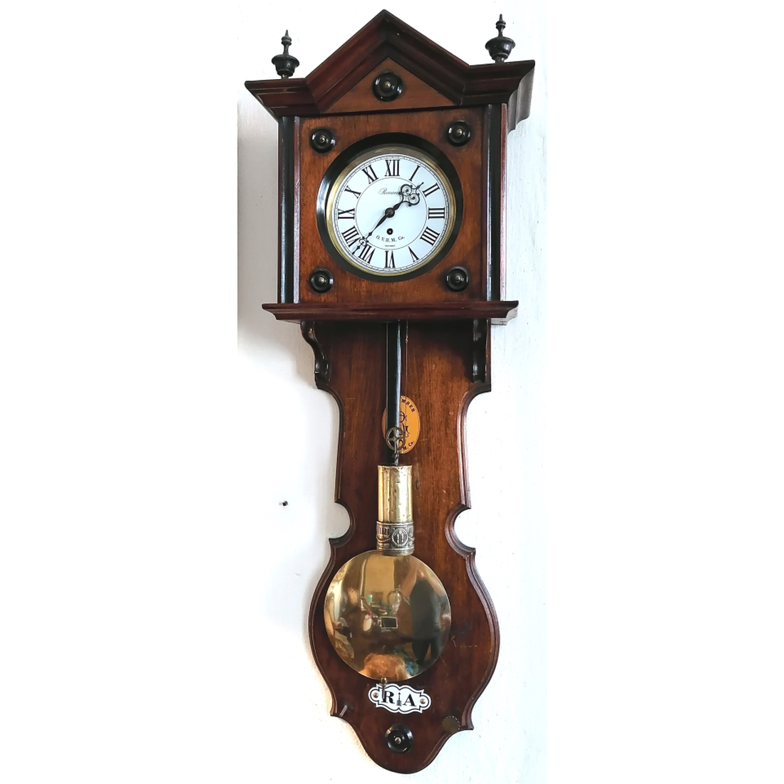 Ceas de perete antic vienez Remember din 1885 - casă & stil de viață - decorațiuni de casă - decorațiuni de pereți - ceasuri de perete - Artynos.ro
