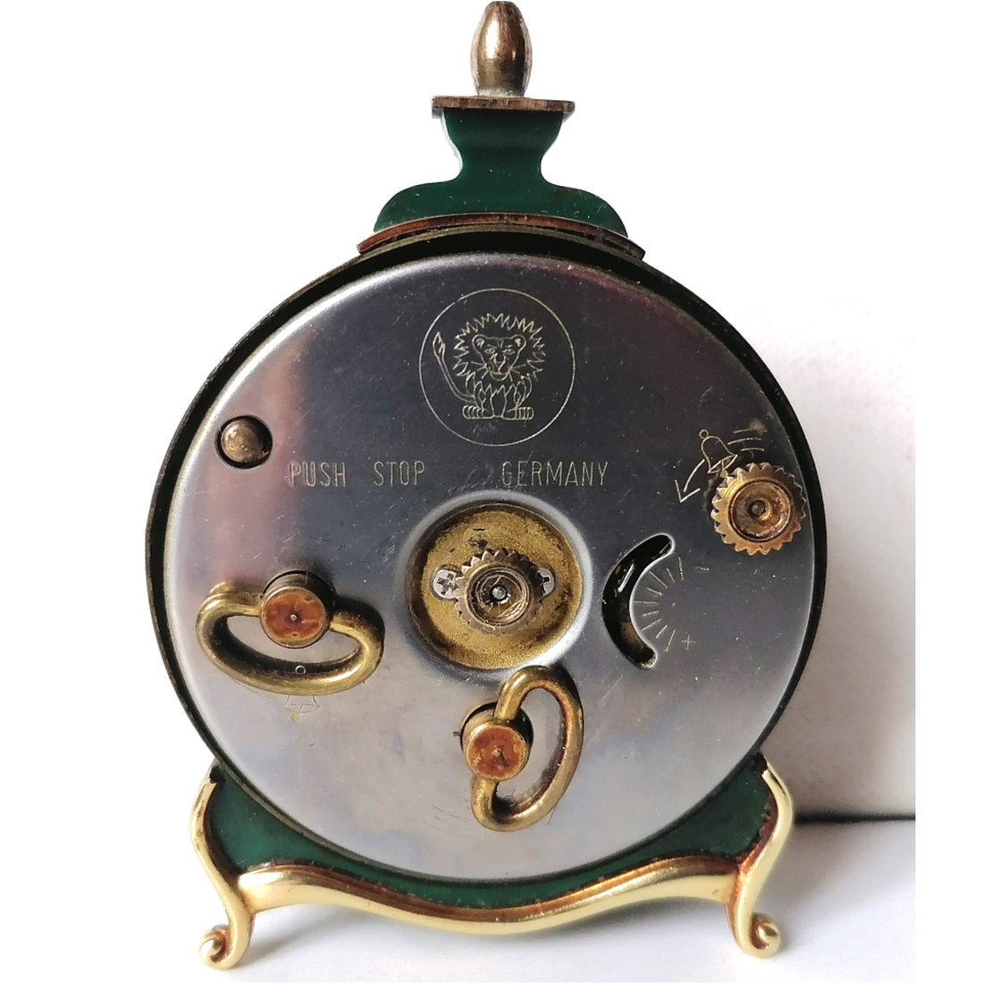 Ceas deșteptător antic rar, marca Jerger - casă & stil de viață - decorațiuni de casă - decorațiuni de pereți - ceasuri de perete - Artynos.ro