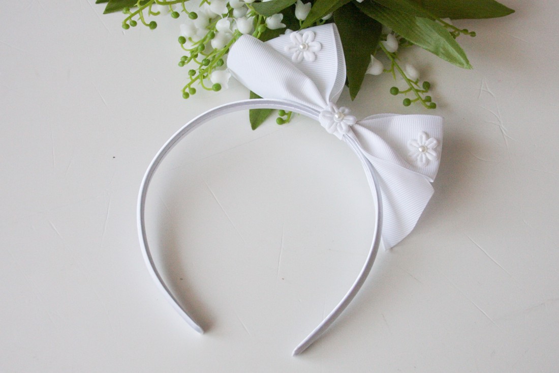 Agrafa de păr Masnis - Alb - îmbrăcăminte și modă - accesorii păr - bandă de păr și agrafe păr - Artynos.ro