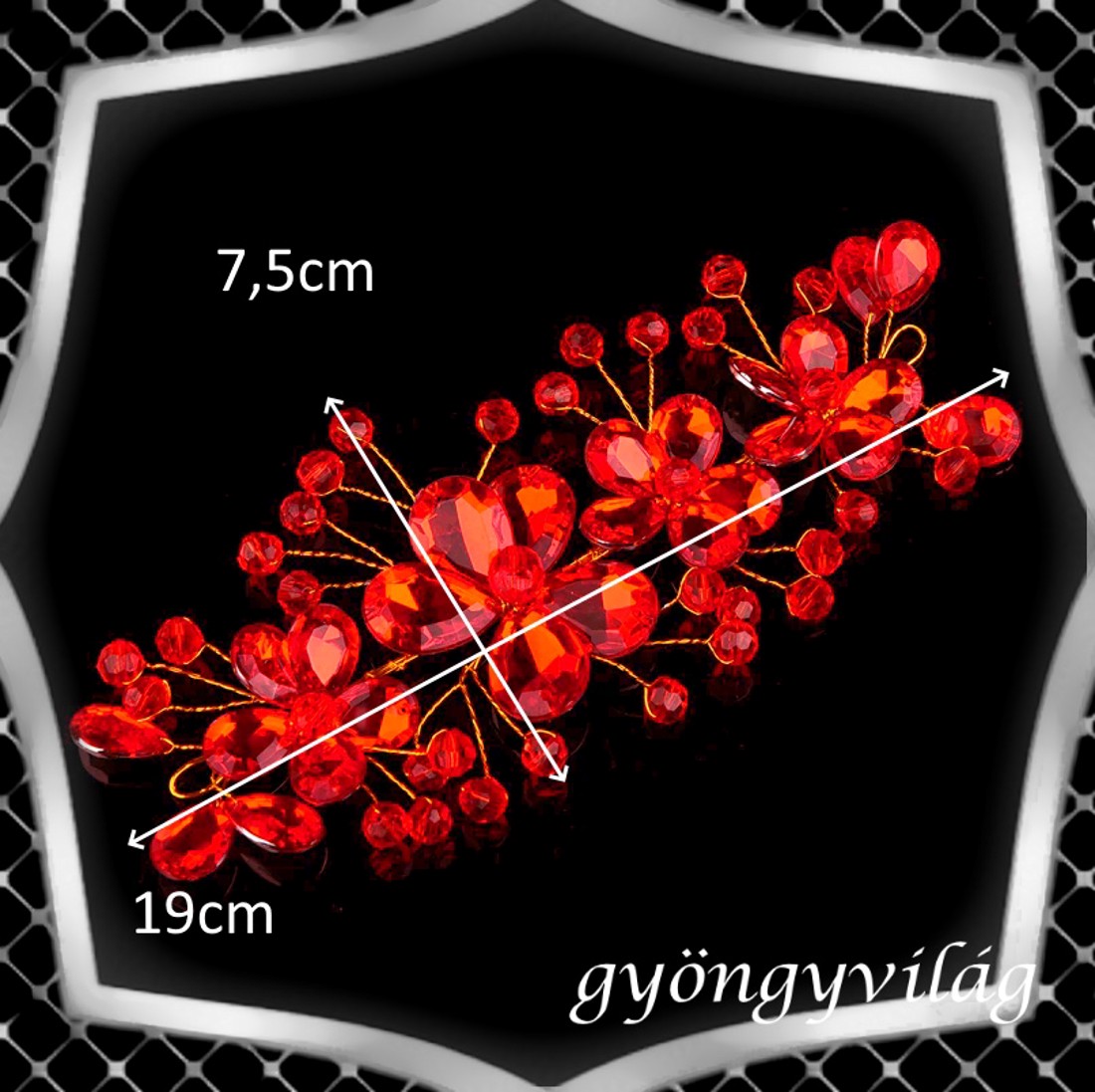 Bijuterii, ornamente de păr, catarame de păr: nuntă, mireasă, ornament de păr casual ES-H-FÜ28red - accesorii nuntă - ornamente de păr de nuntă - ornamente de păr mireasă - Artynos.ro Bijuterii, ornamente de păr, catarame de păr: nuntă, mireasă, ornament de păr casual ES-H-FÜ28red - accesorii nuntă - ornamente de păr de nuntă - ornamente de păr mireasă - Artynos.ro