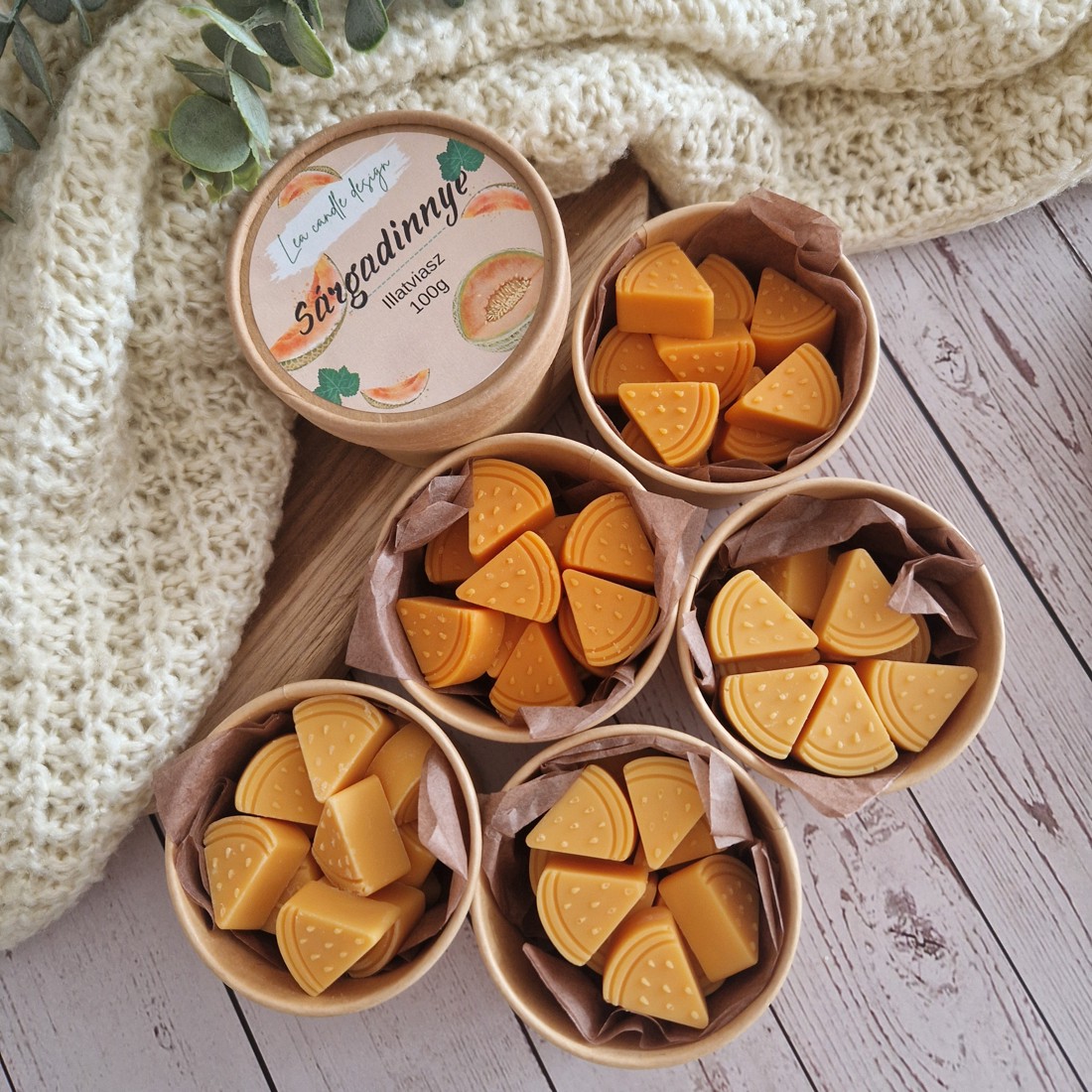 Ceară de parfum Cantaloupe -  - Artynos.ro