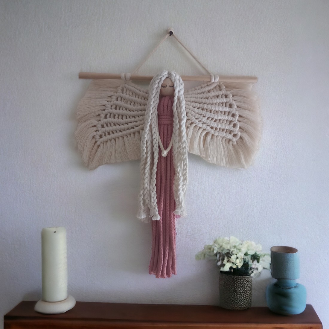 Înger macramé cu aripi - - Artynos.ro Înger macramé cu aripi - - Artynos.ro
