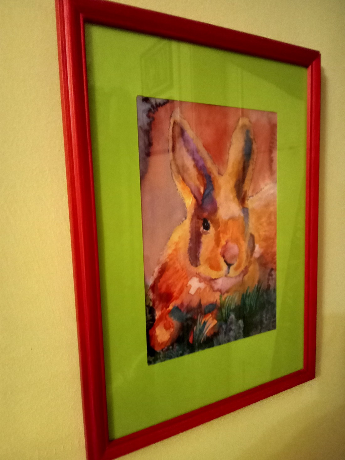 Teodóra Jacsó: Tabloul Iepurele roșu -  - Artynos.ro