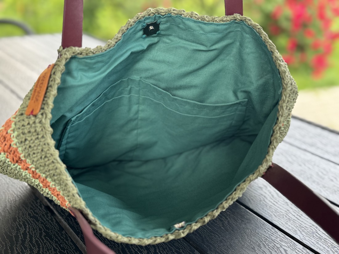 Geantă din rafie verde - - Artynos.ro Geantă din rafie verde - - Artynos.ro