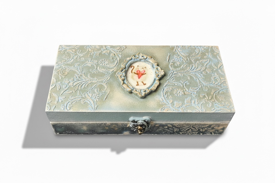 Cutie decorativă Blue Danube  - bijuterii - suporturi și cutii de bijuterii - cutii de bijuterii - Artynos.ro