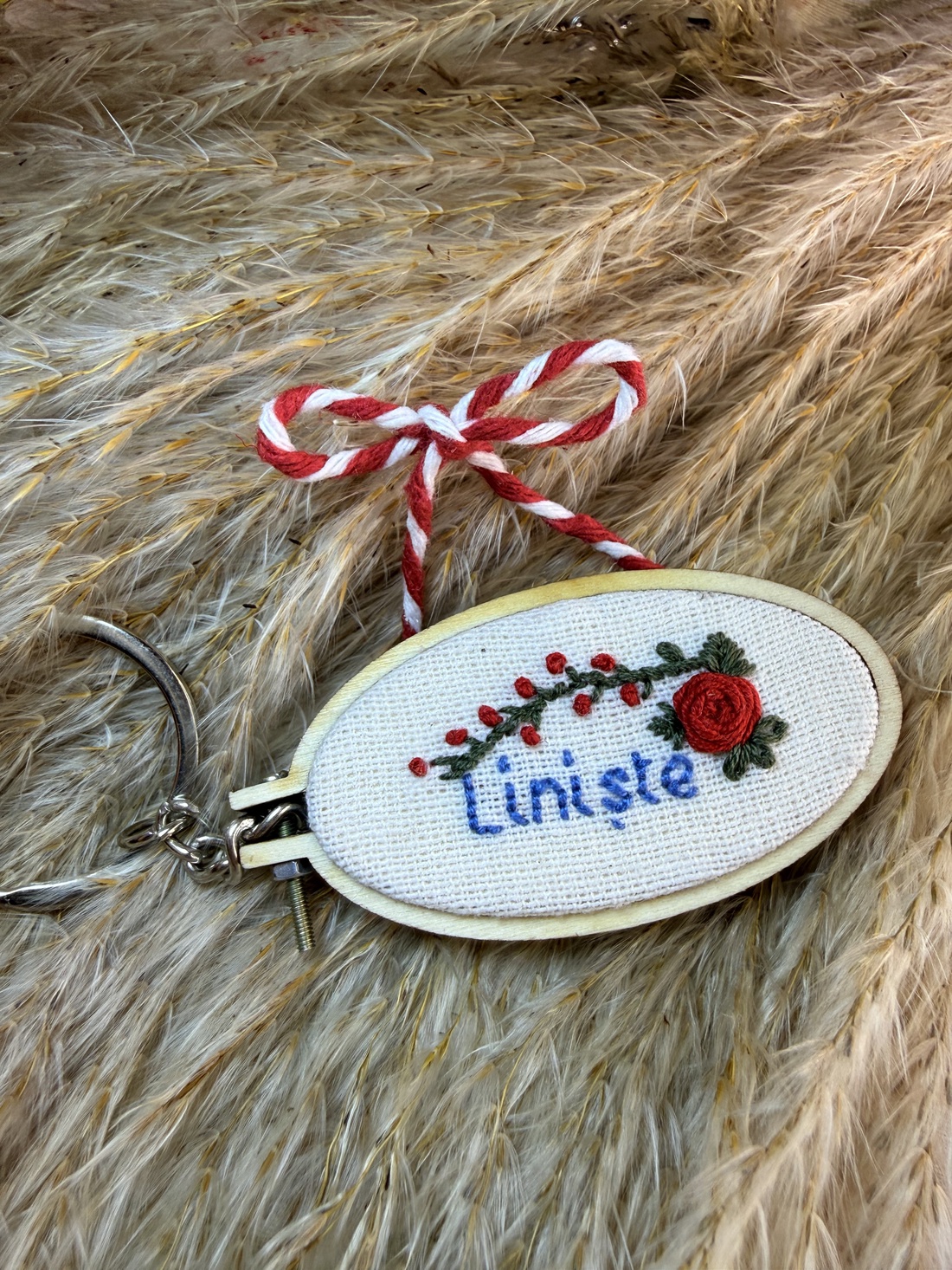 Breloc mini gherghef - genți și portofele - accesorii genți - breloc - Artynos.ro