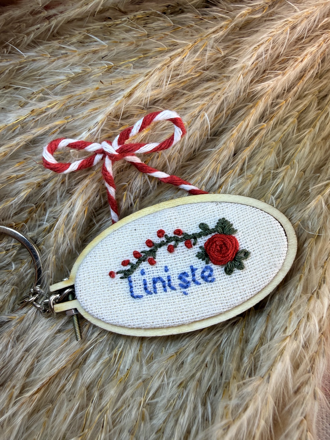 Breloc mini gherghef - genți și portofele - accesorii genți - breloc - Artynos.ro