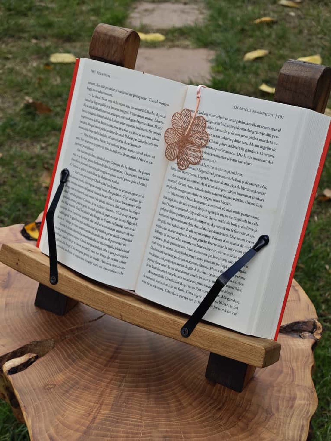 Suport de citit cărți - casă & stil de viață - accesorii pentru decorat casa - decorațiuni de masă și decorațiuni pentru rafturi  - suport carte - Artynos.ro