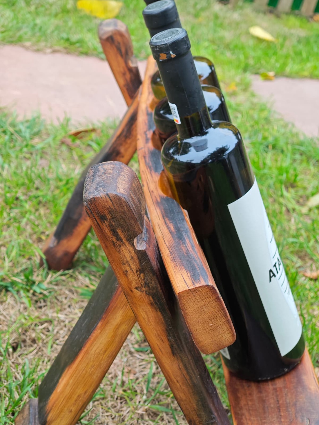 Șevaletul vinului - casă & stil de viață - accesorii pentru echipamente de bucătărie - accesorii de servire - raft pentru vin - Artynos.ro