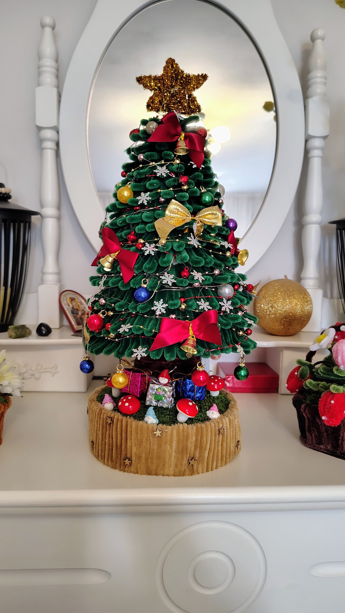 Brad decorativ cu luminite  - casă & stil de viață - decorațiuni de casă - accesorii florale - ghiveci de plante - Artynos.ro