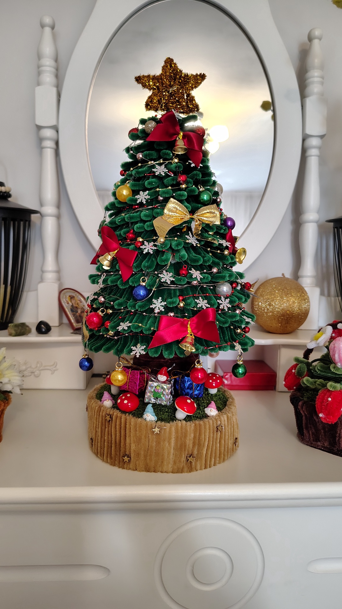 Brad decorativ cu luminite  - casă & stil de viață - decorațiuni de casă - accesorii florale - ghiveci de plante - Artynos.ro