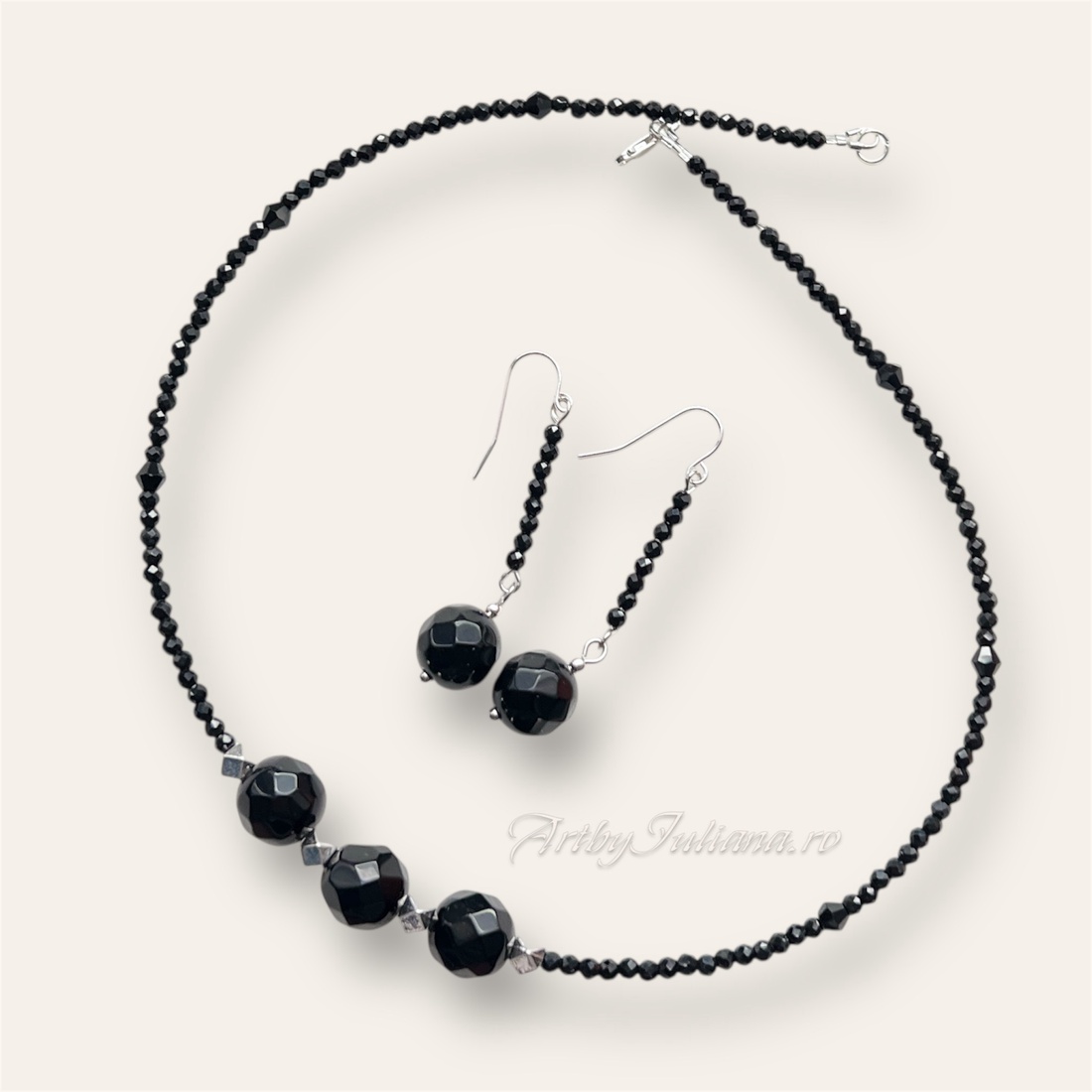 Set pietre semiprețioase și argint Noir Allure - bijuterii - seturi de bijuterii - Artynos.ro Set pietre semiprețioase și argint Noir Allure - bijuterii - seturi de bijuterii - Artynos.ro