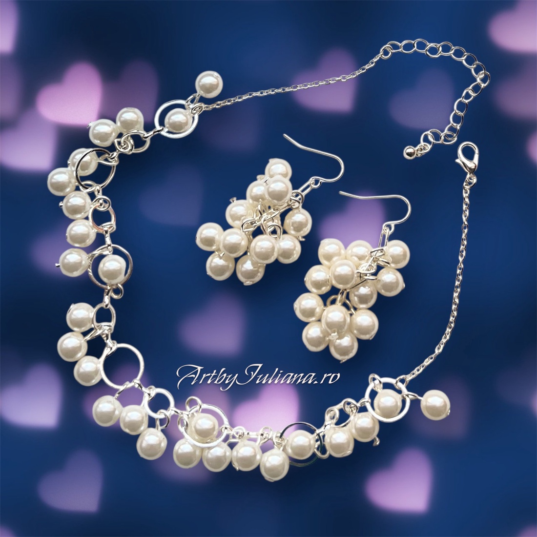 Set handmade perle Mallorca Perle fanteziste - bijuterii - seturi de bijuterii - Artynos.ro Set handmade perle Mallorca Perle fanteziste - bijuterii - seturi de bijuterii - Artynos.ro