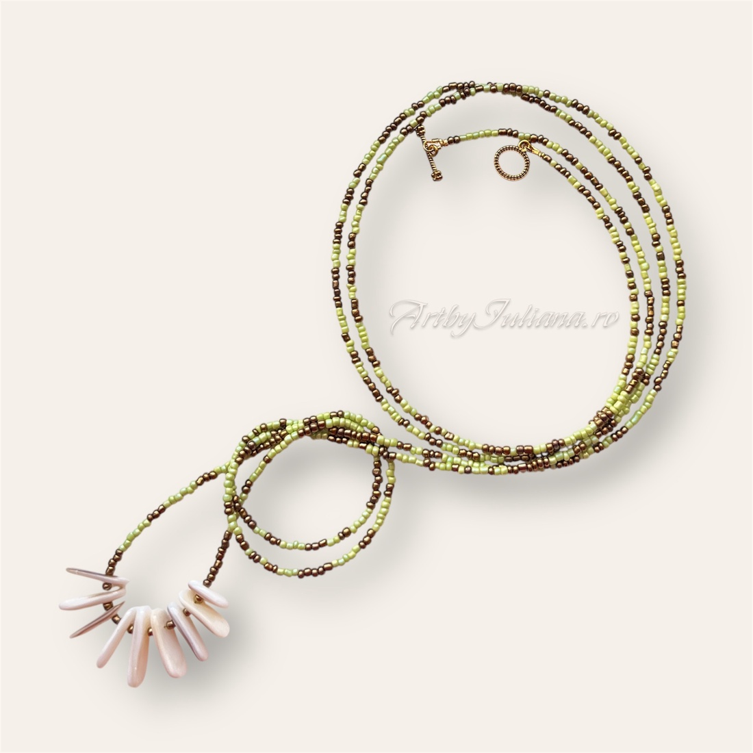 Colier handmade pietre semiprețioase Toamna care va veni - bijuterii - coliere - coliere din mărgele - Artynos.ro Colier handmade pietre semiprețioase Toamna care va veni - bijuterii - coliere - coliere din mărgele - Artynos.ro