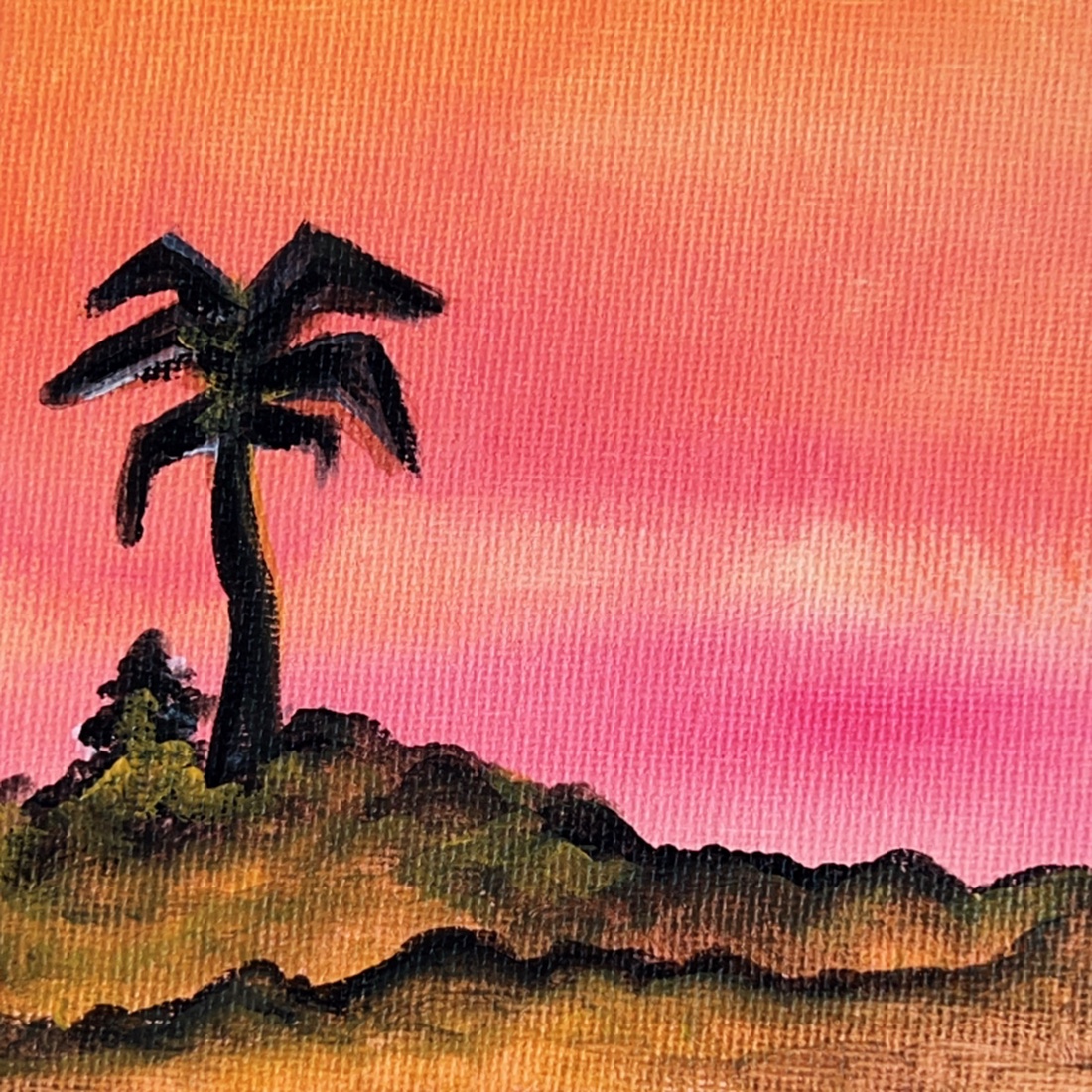 Tablou mic 10x10 cm - Vacanță exotică - casă & stil de viață - decorațiuni de casă - picturi murale - tablouri/picturi pe pânză - Artynos.ro