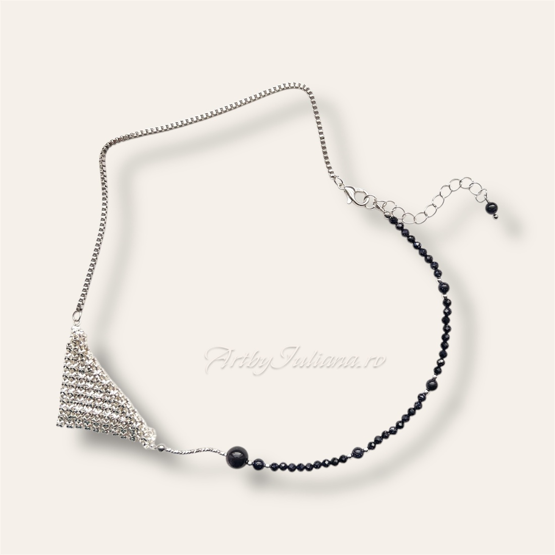 Colier handmade cu pietre semipretioase Party girl - bijuterii - coliere - coliere din pietre semiprețioase - Artynos.ro