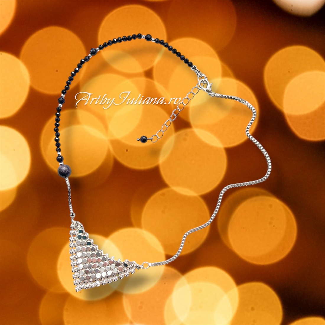 Colier handmade cu pietre semipretioase Party girl - bijuterii - coliere - coliere din pietre semiprețioase - Artynos.ro