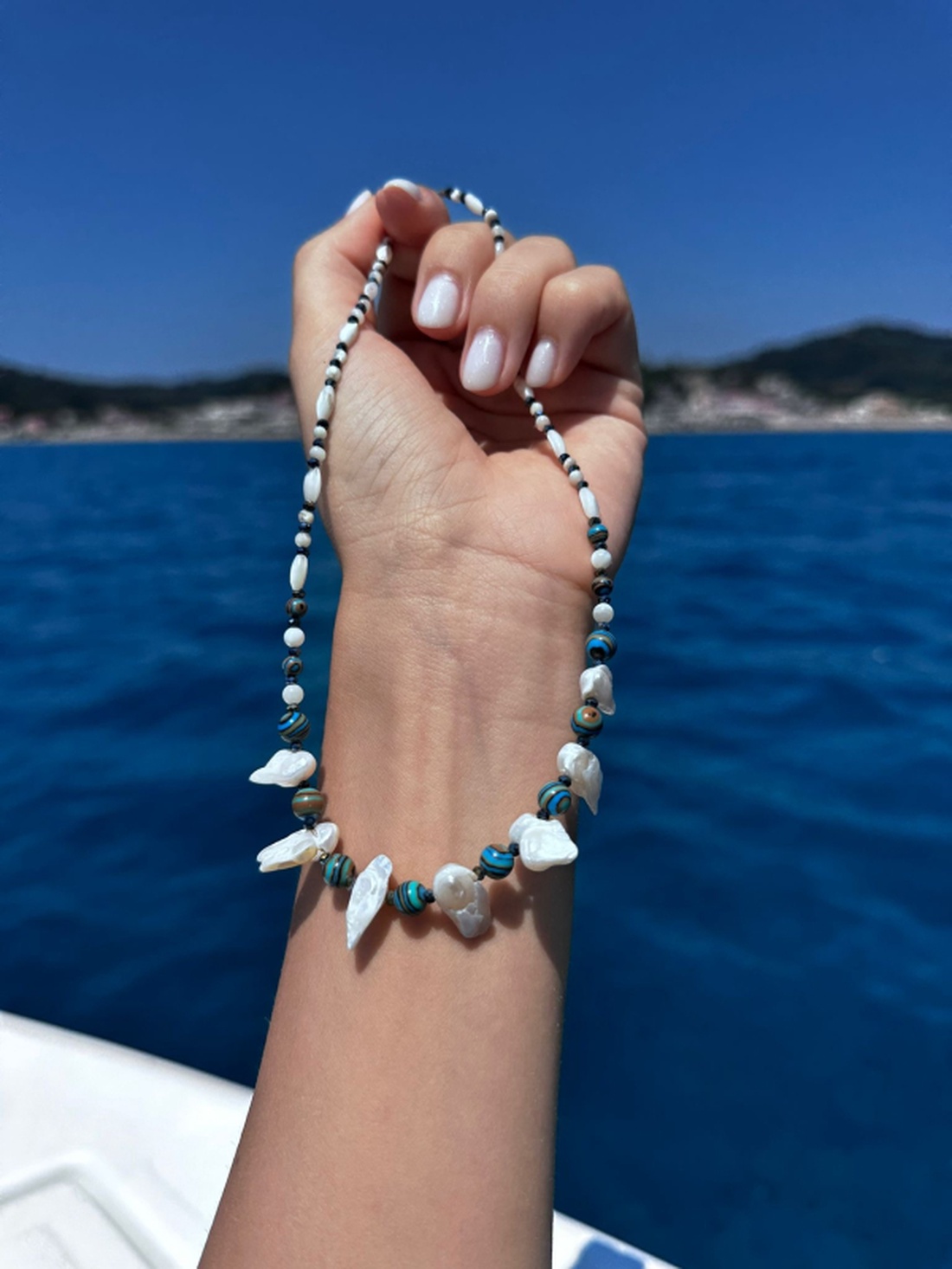 Set argint 925 si perle baroc - bijuterii - seturi de bijuterii - Artynos.ro