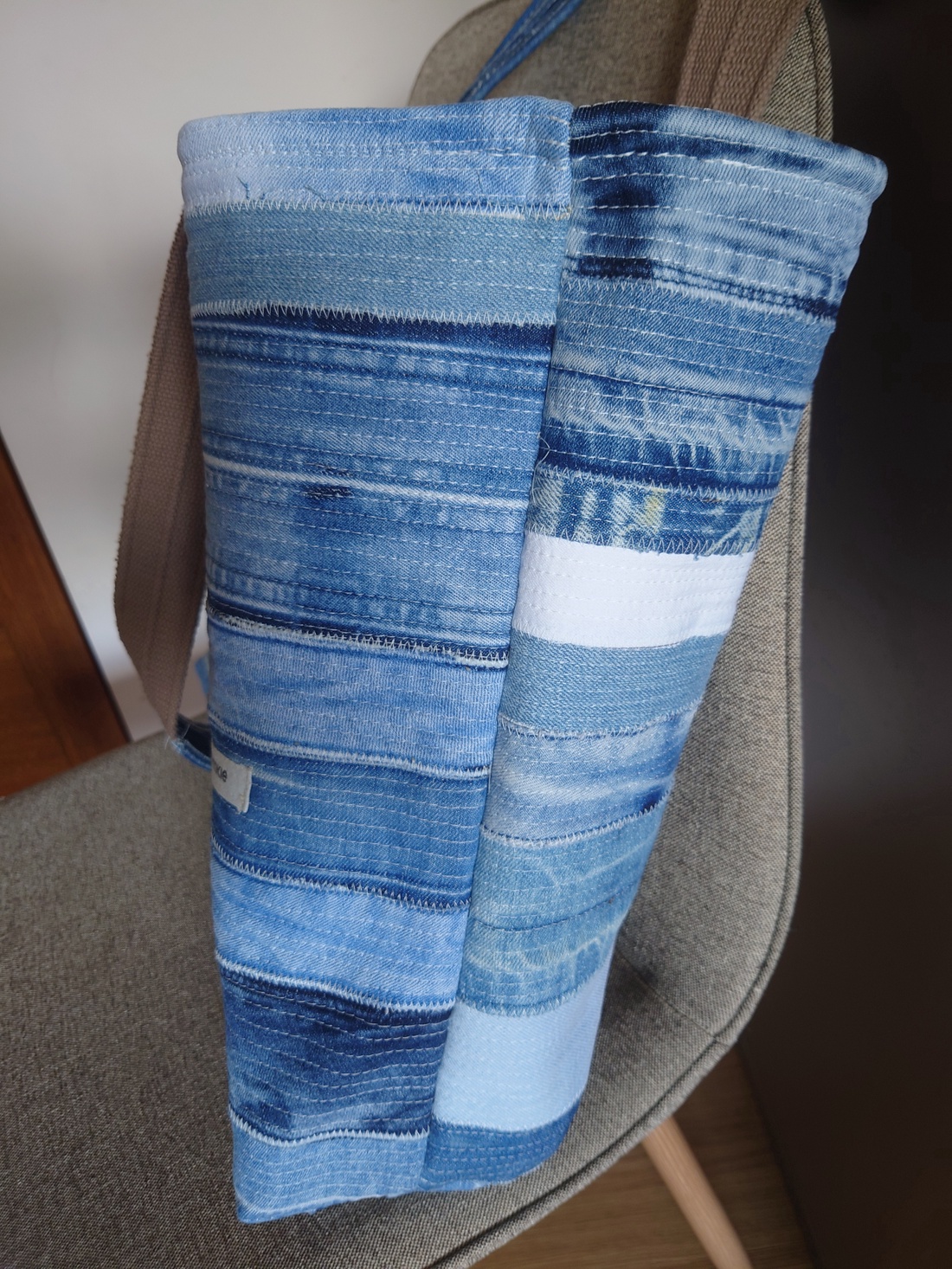 Geanta denim - genți și portofele - genți de mână și umăr - geantă mare - Artynos.ro