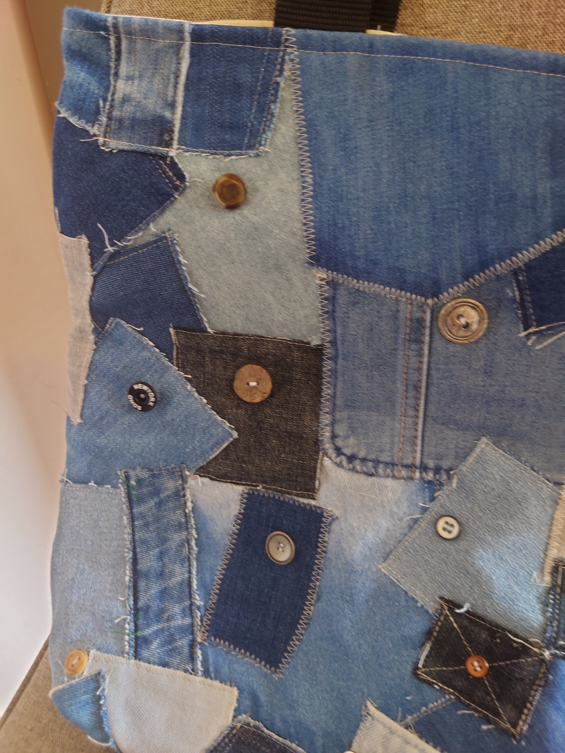 Sacoșă denim - genți și portofele - genți de mână și umăr - geantă casual - Artynos.ro
