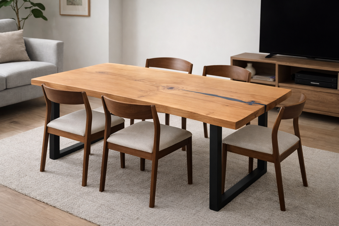 Masă Dining/Bucătărie din lemn masiv  - casă & stil de viață - mobilier artizanal - alt mobilier - Artynos.ro