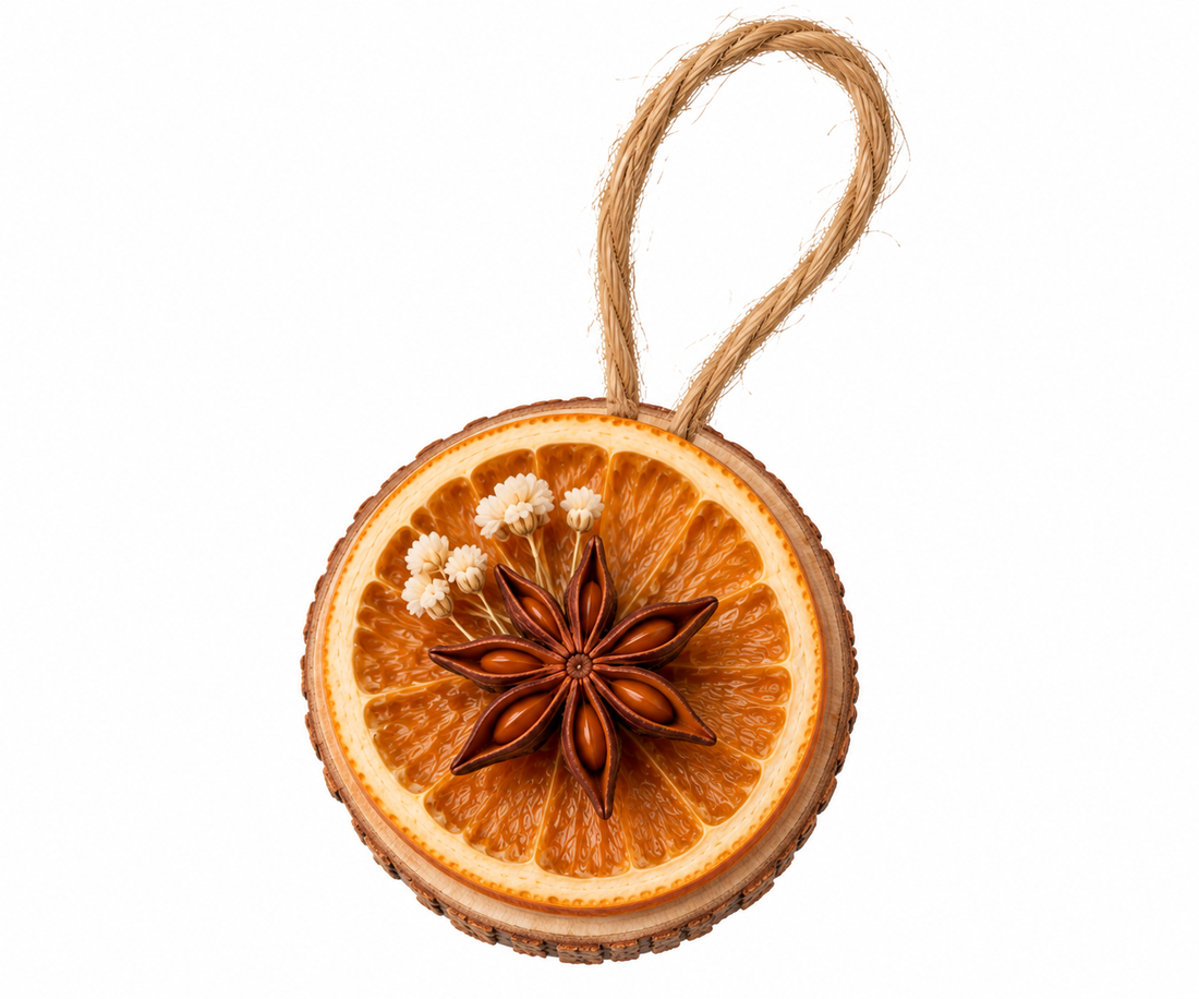 Set decorațiuni naturale pentru brad din portocală, scorțișoară și anason � 18 sau 36 bucăți - crăciun - decorațiuni de crăciun de casă - globuri de crăciun - Artynos.ro